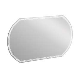 Зеркало для ванной LED 090 design 100x60 с подсветкой с антизапотеванием овальное